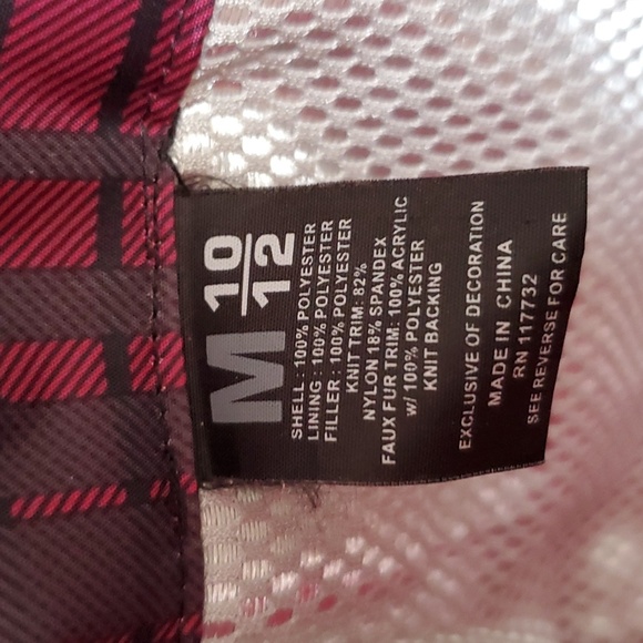 ZeroXPosur Hooded Winter Jacket Size Med 10/12 - Picture 2 of 9